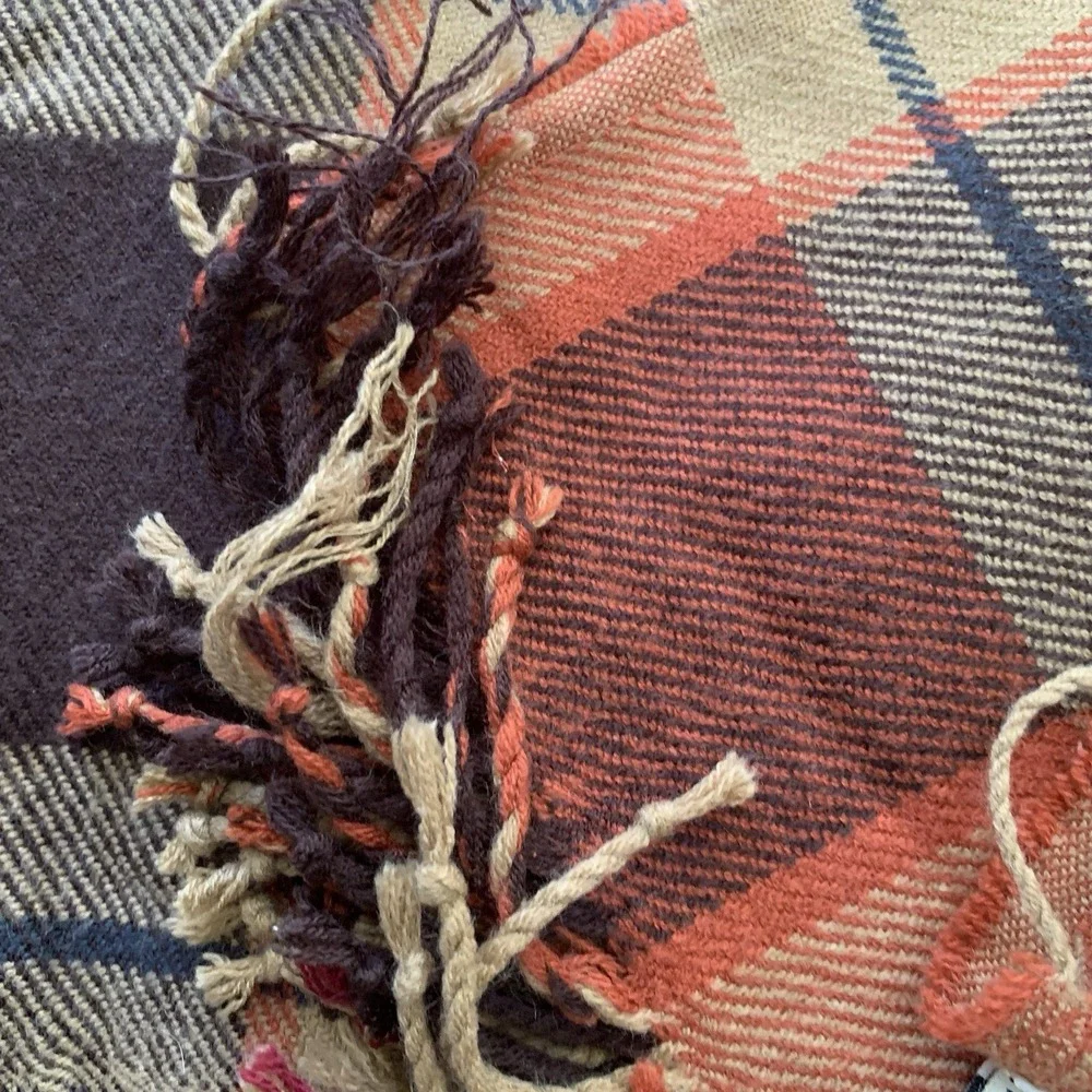 Pottery Barn Ronan Plaid Throw Blanket